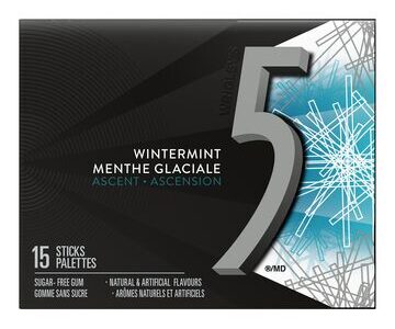 5 Gum Ascent Wintermint
